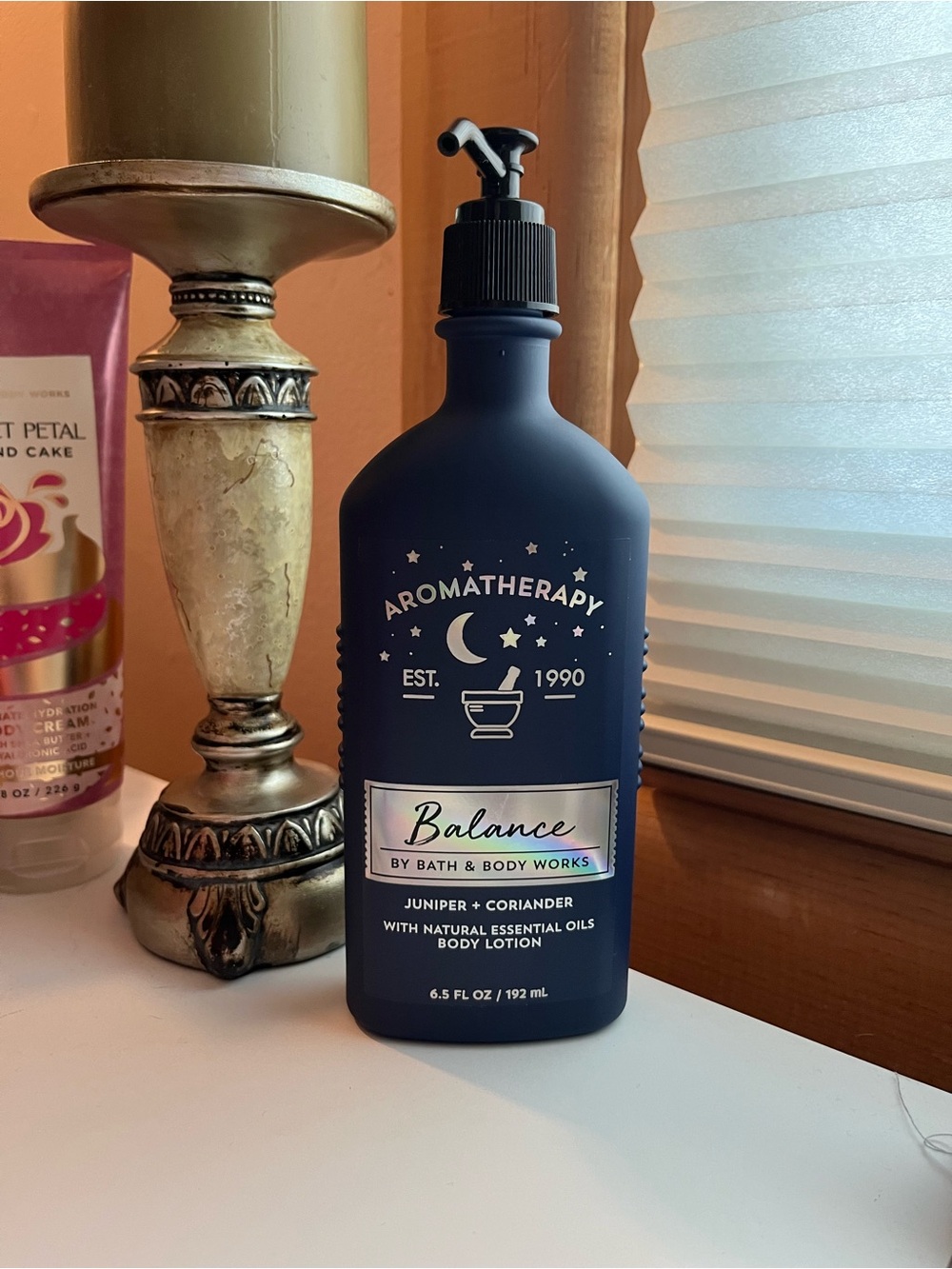 Bath & Body Works Aromatherapy Balance juniper and coriander lotion
